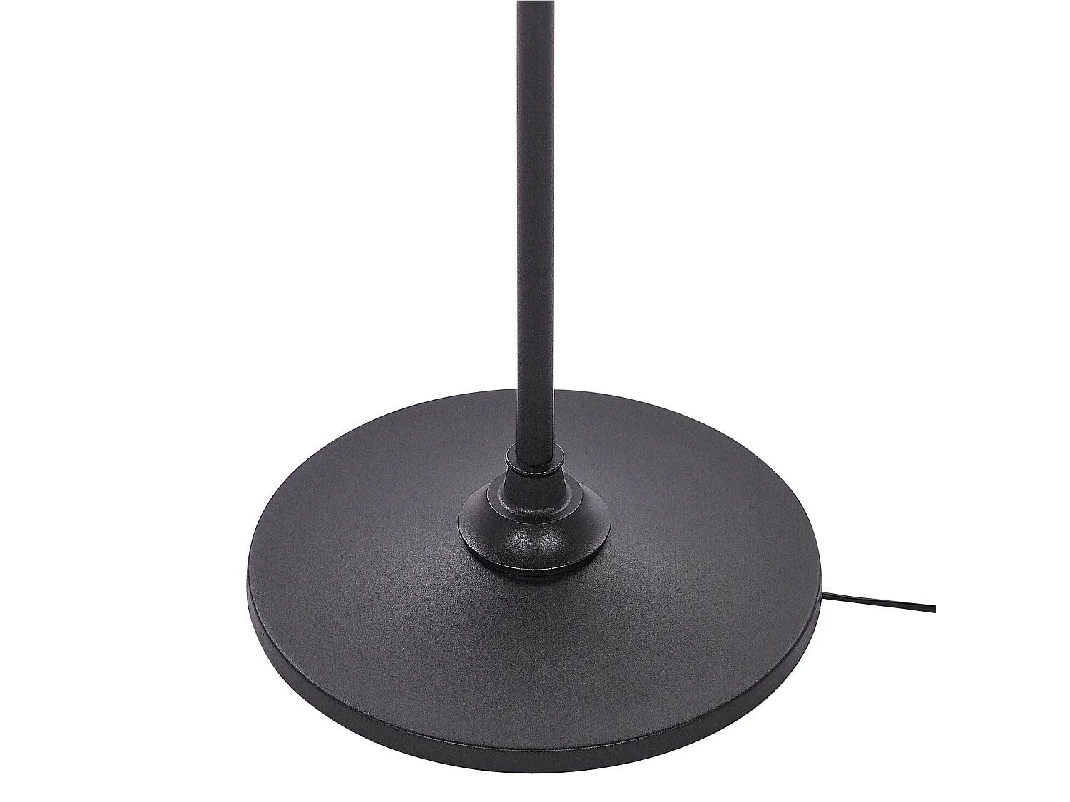 Lampadaire noir et blanc en métal TORYSA