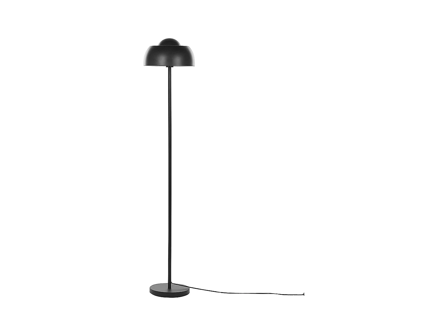 Stehlampe SENETTE Metall Schwarz