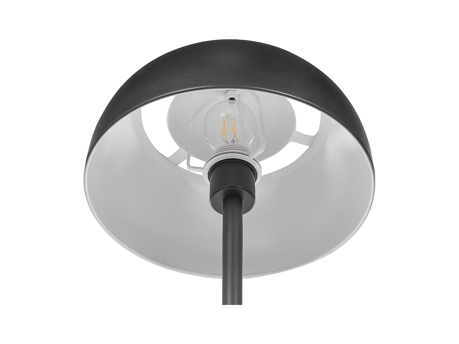 Stehlampe SENETTE Metall Schwarz