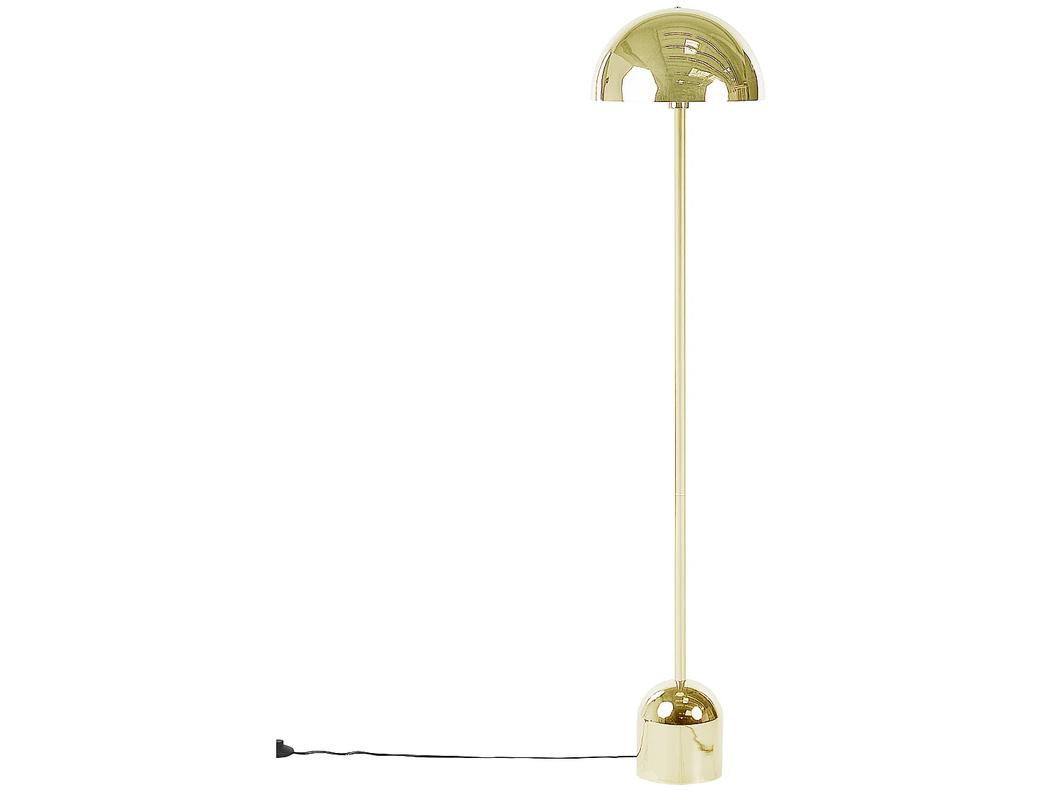 Lampadaire doré 158 cm MACASIA
