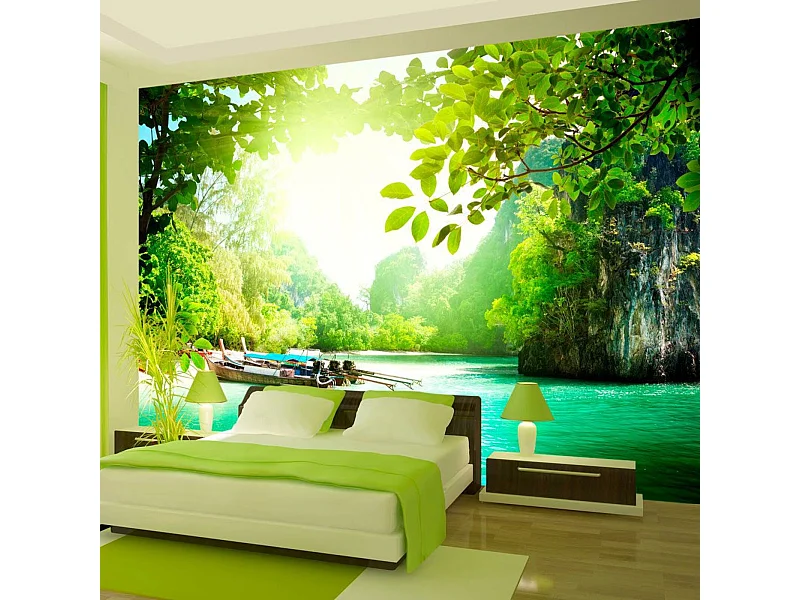 Papier peint paradis - 350 x 245 cm