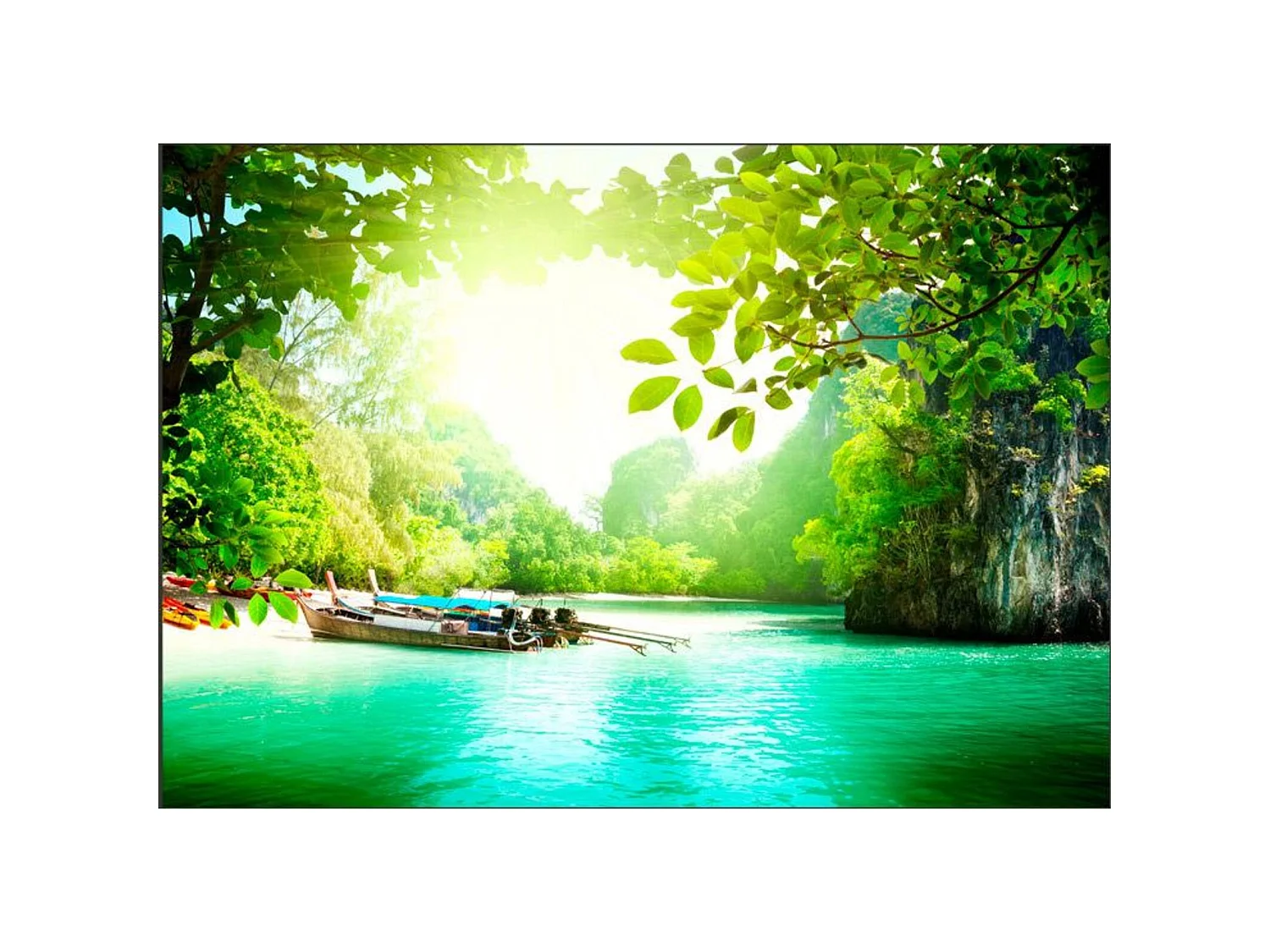 Papier peint paradis - 350 x 245 cm