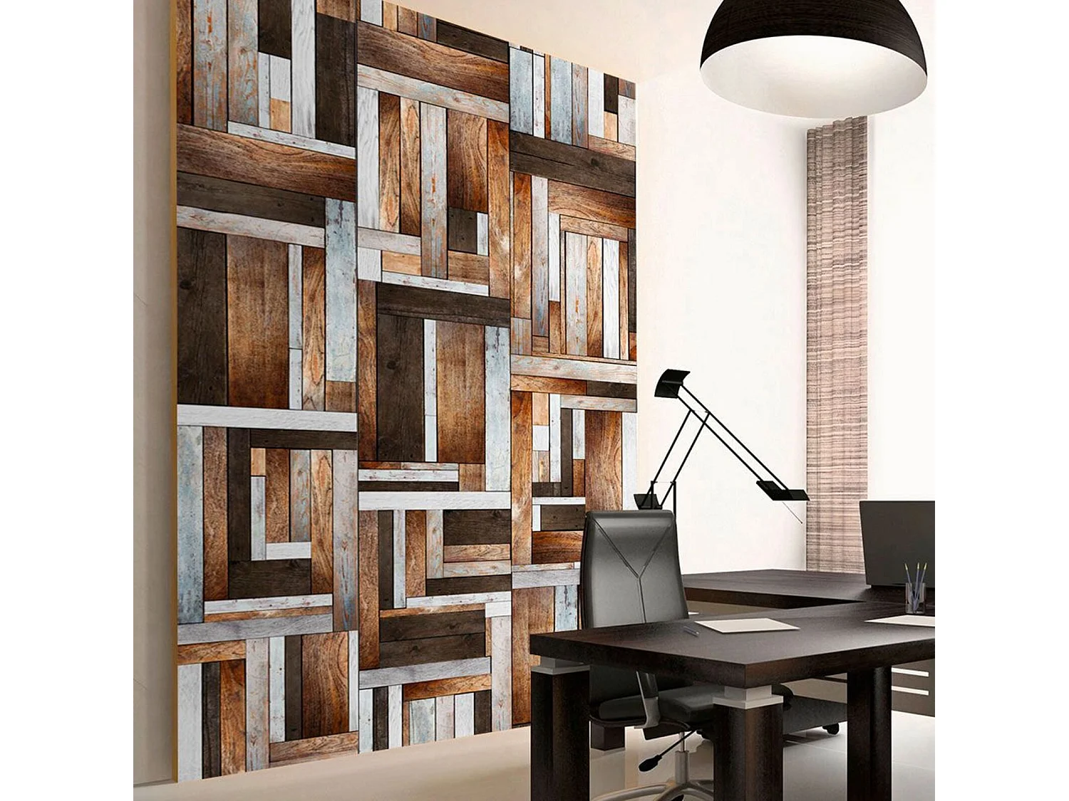 Papier peint parquet - 50 x 1000 cm