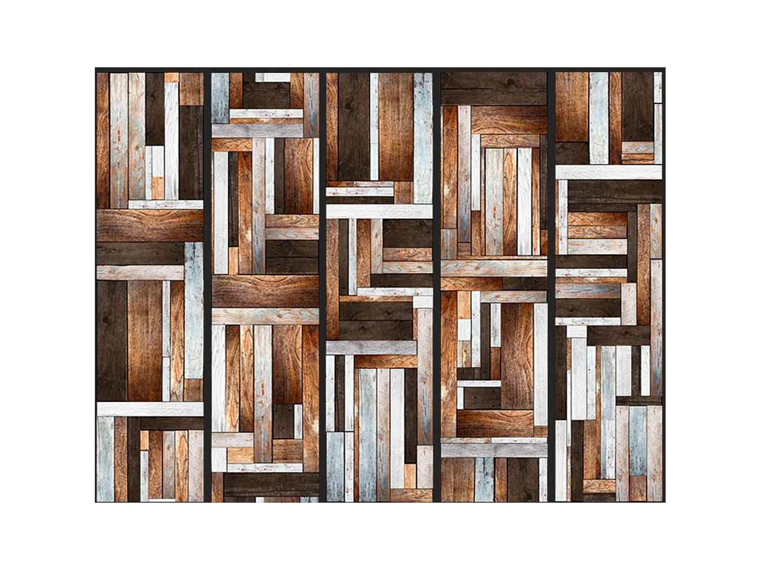 Papier peint parquet - 50 x 1000 cm