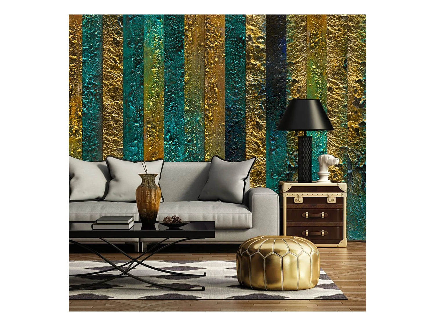 Papier peint trésors de l'atlantide - 400 x 280 cm