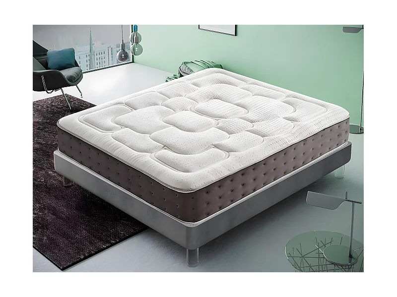 Matelas mémoire de forme - Haut 30 cm - 11 zones de confort – Anatomique 140x200 cm