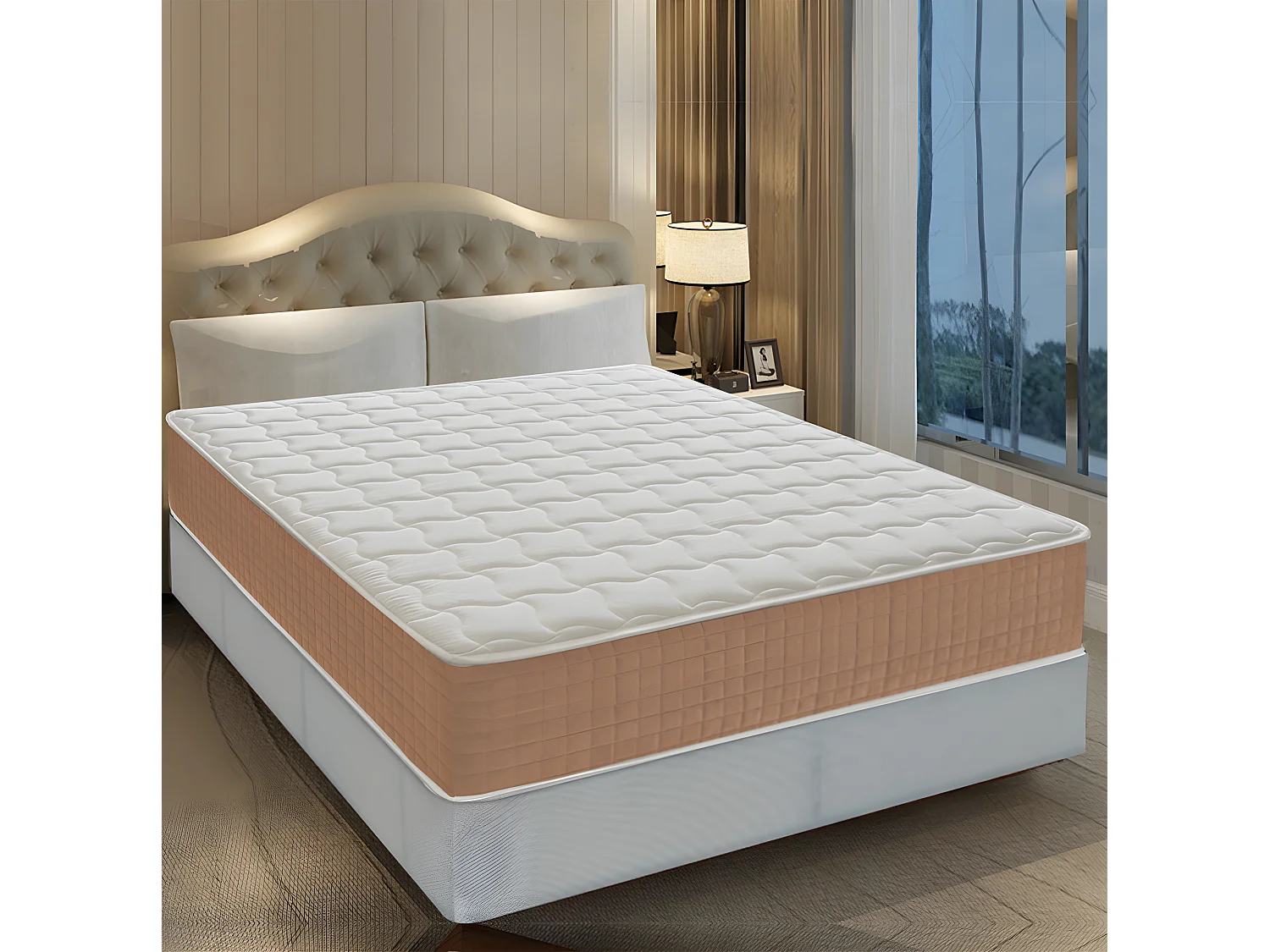 Matelas à mémoire de forme épaisseur avec 5 cm de mémoire modèle Supreme 140x190 cm