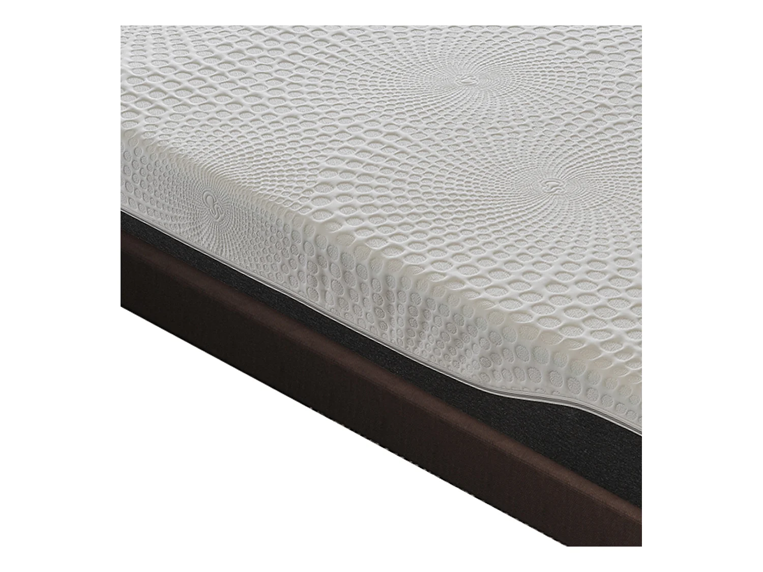 Matelas à ressorts ensachés, mousse à mémoire de forme, hauteur 25 cm 13 zones de confort 140x190 cm