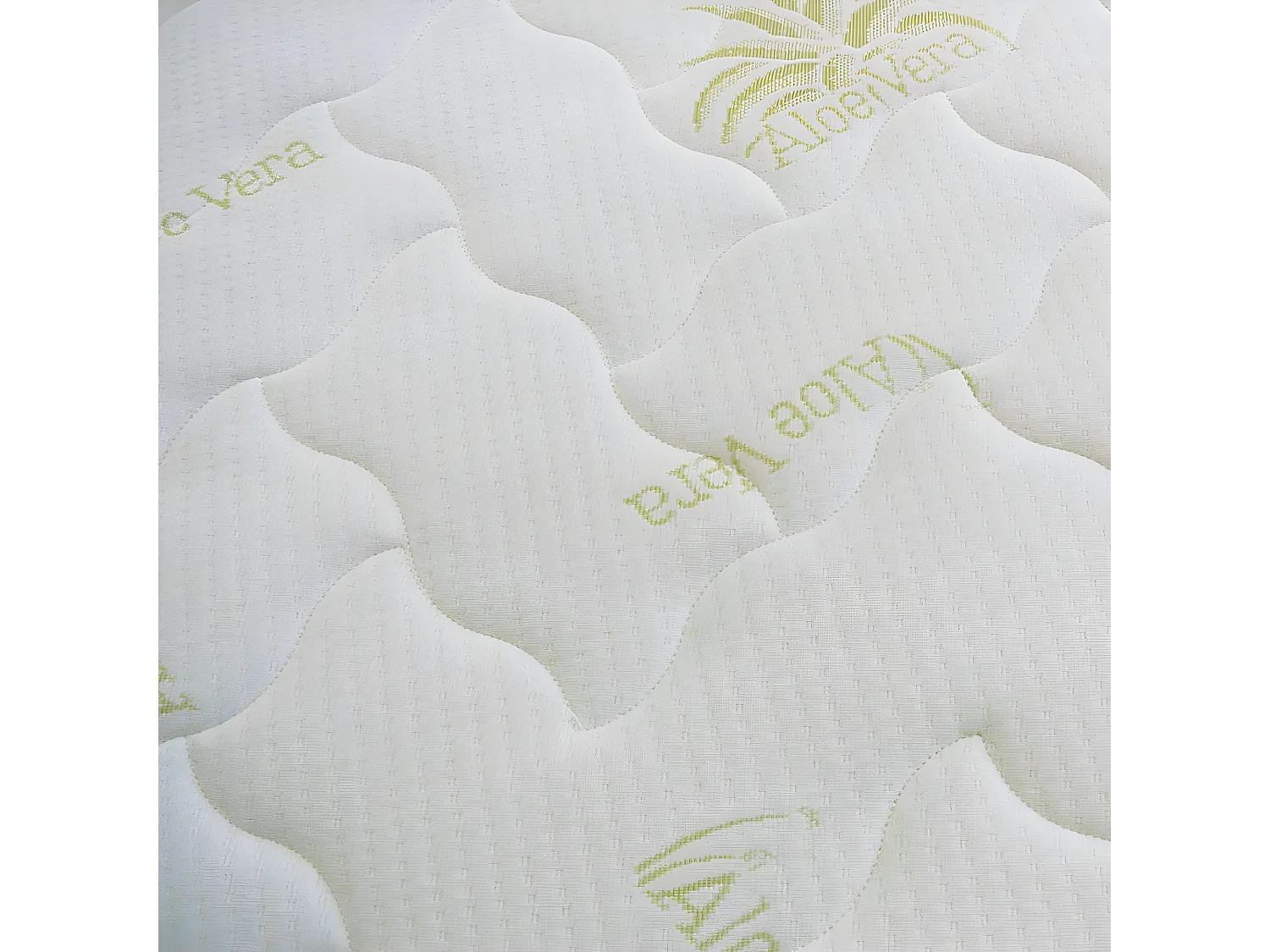 Memory Foam-Matratze – 4 Schichten – abnehmbarer Bezug – Aloe Vera-Bezug 160x200