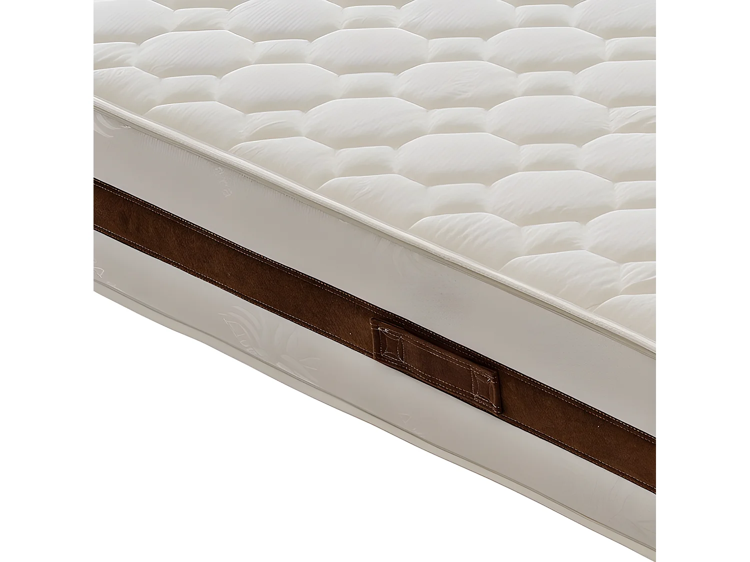 Matelas à mémoire de forme avec 5 cm de mémoire hauteur 22 cm modèle Bolsena 120x200 cm