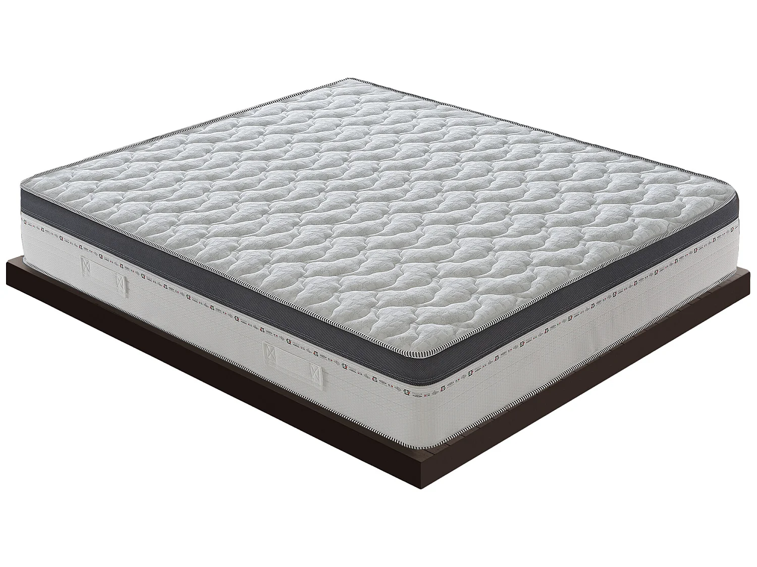 Matelas à Ressorts Ensachés - 800 Ressorts Ensachés - Hauteur 27 Cm - 13 Zones De Confort 80x190 cm