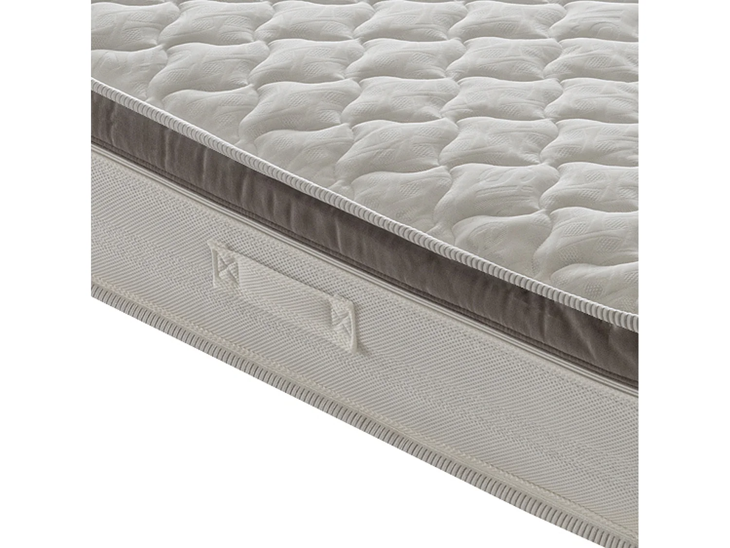 Matelas Ressorts Ensachés 1600 - Housse Anatomique - 7 Zones De Confort 140x200 cm