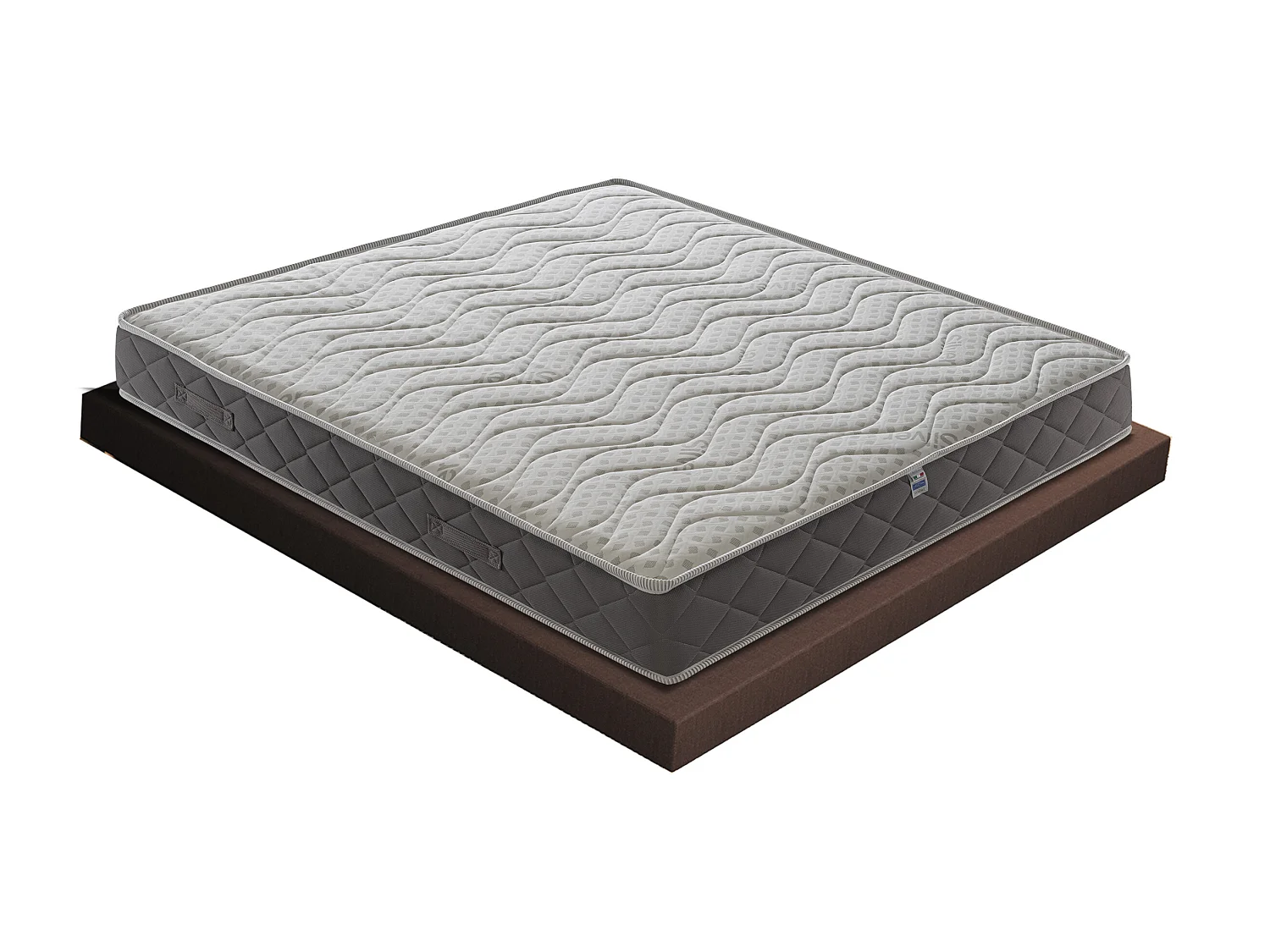 Matelas à mémoire de forme - 11 zones de confort - Housse Silver Safe 160x190 cm