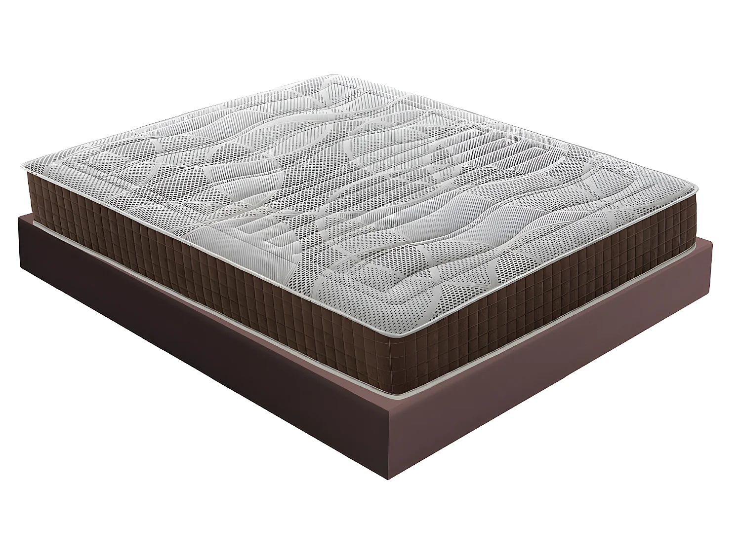 TraagschuimMatras - 13 comfortzones - Hoge dichtheid - Omkeerbaar - Stijfheid H3 120x190