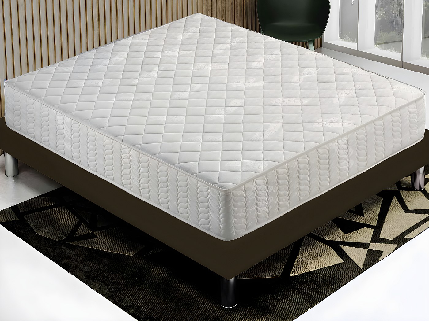 Matelas Waterfoam 120x190 Cm - Hauteur 10 Cm, Pliable, Pour Lit De Camp - Primav - Neuf