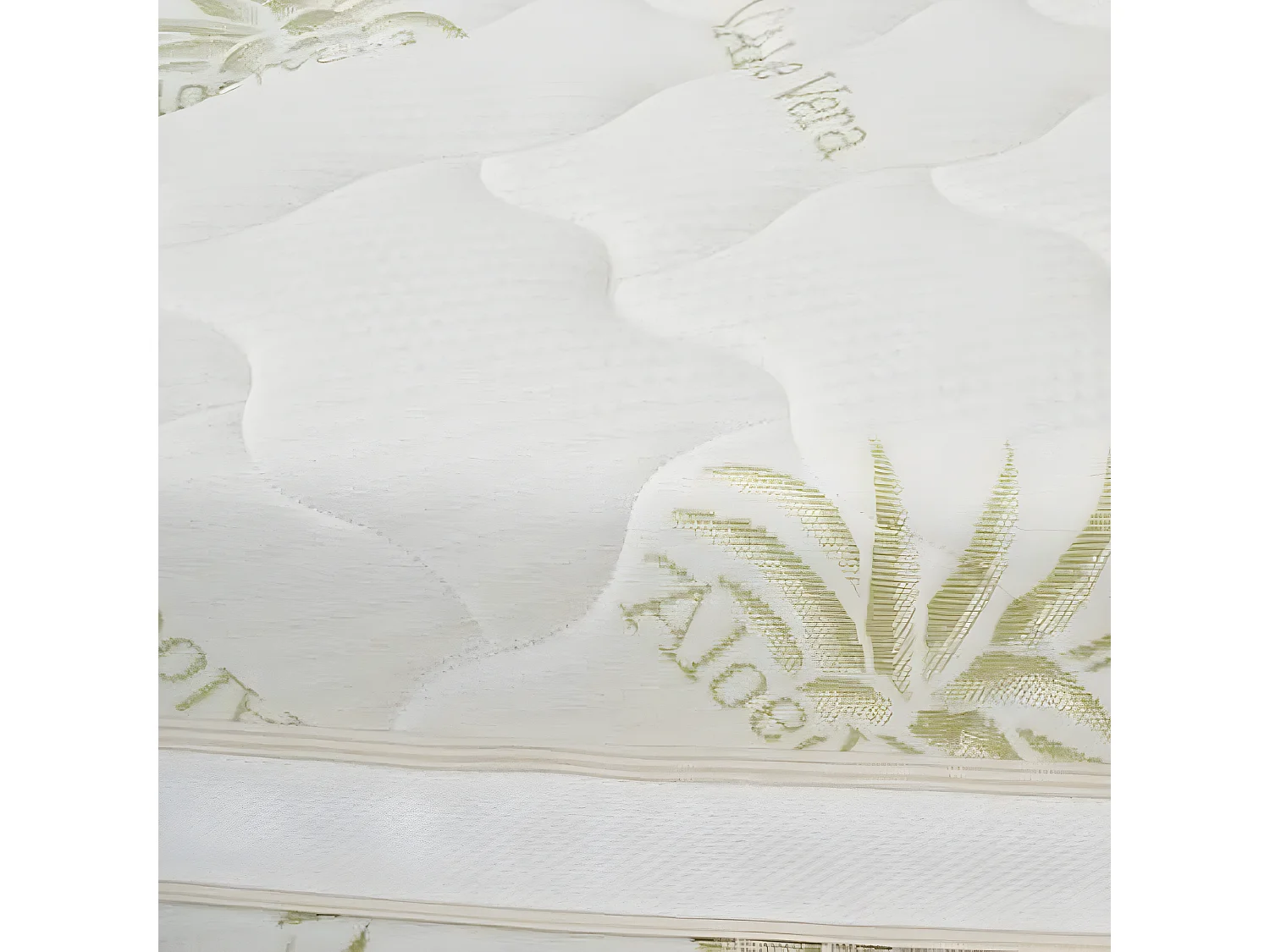 Colchão viscoelástico - 4 camadas - Capa removível - cobertura de aloe vera 140x190