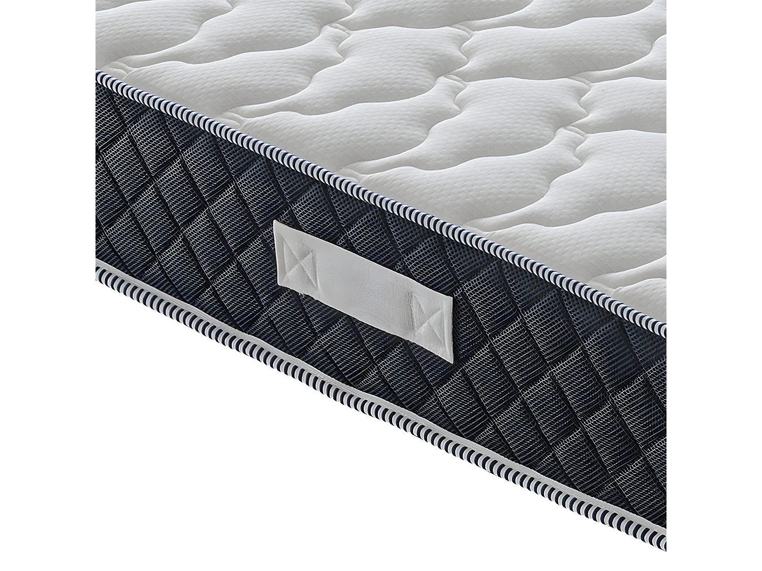 Matelas Mousse - Accueil Mémoire De Forme - Haut 21 Cm - Olympe - Haute Densité - 9 Zones 160x200 cm