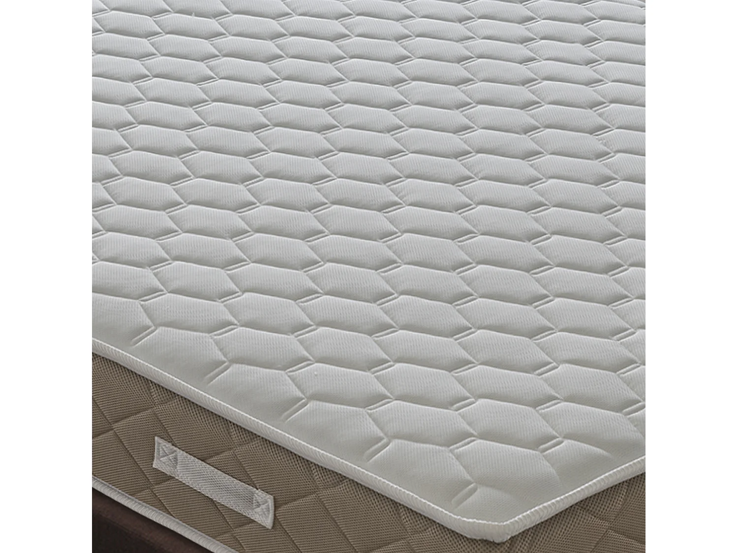 Matelas à ressorts ensachés et mousse à mémoire de forme, Gold Relax, hauteur 25 cm, gel à mémoire de 4 cm 80x190 cm