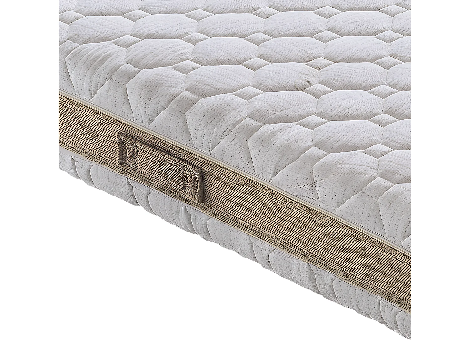 Matelas à mémoire de forme, 3 couches, déhoussable, 5 cm de mousse à mémoire de forme, 7 zones de confort 80x200 cm