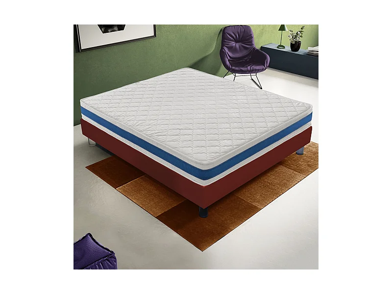 WaterschuimMatras - omkeerbaar - 11 comfortzones - H3 120x200