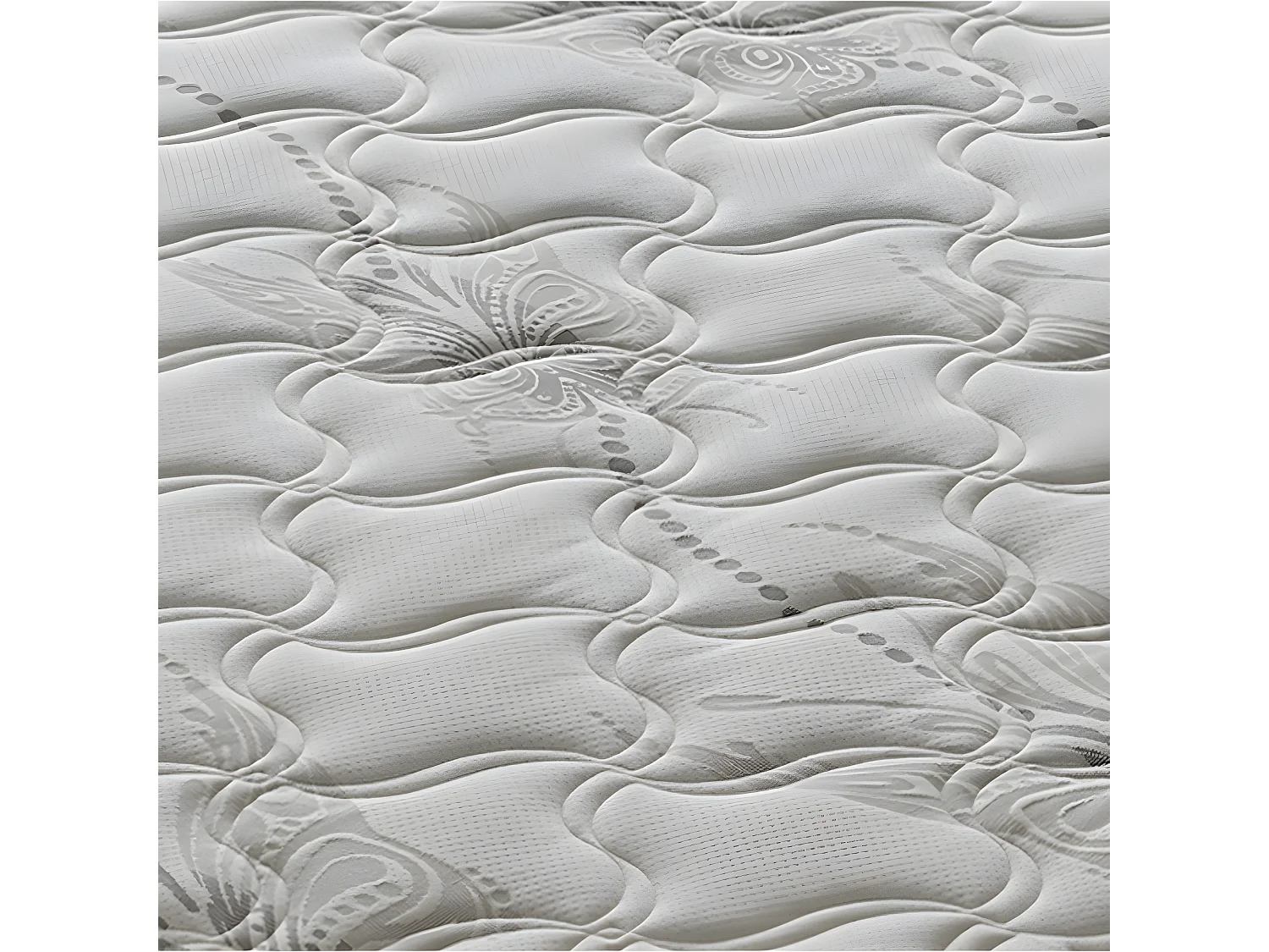 Matelas à ressorts ensachés et mousse à mémoire - hauteur 23 cm 80x200 cm