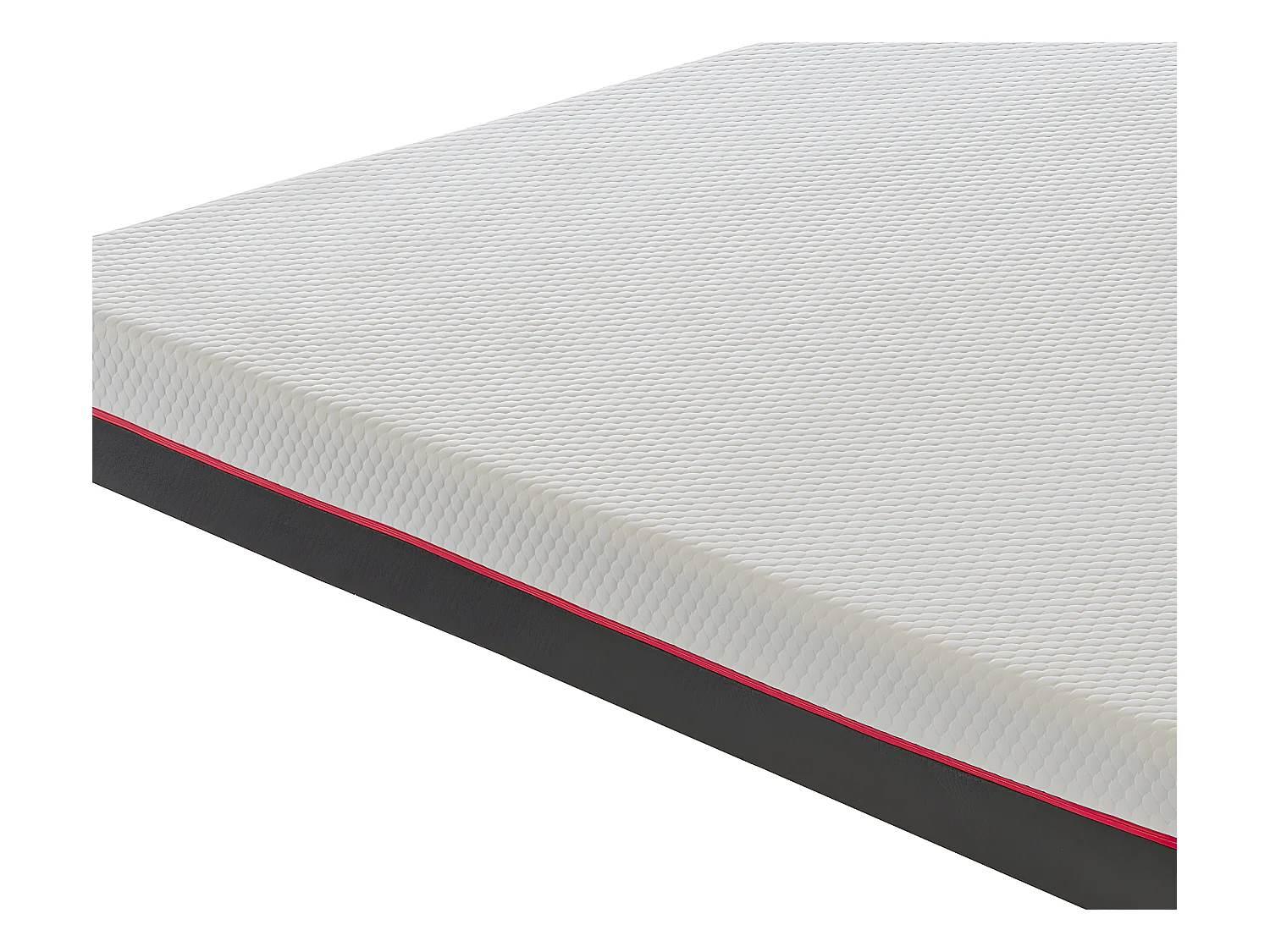 Memory Foam-Matratze 20 cm hoch – 2 Schichten, abnehmbarer Bezug 160x190