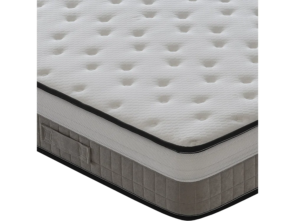 Memory Foam Matras met hoge dichtheid 22 cm Hoog - Drukpuntontlastend systeem - Niet-vervormbaar elastiek 90x190