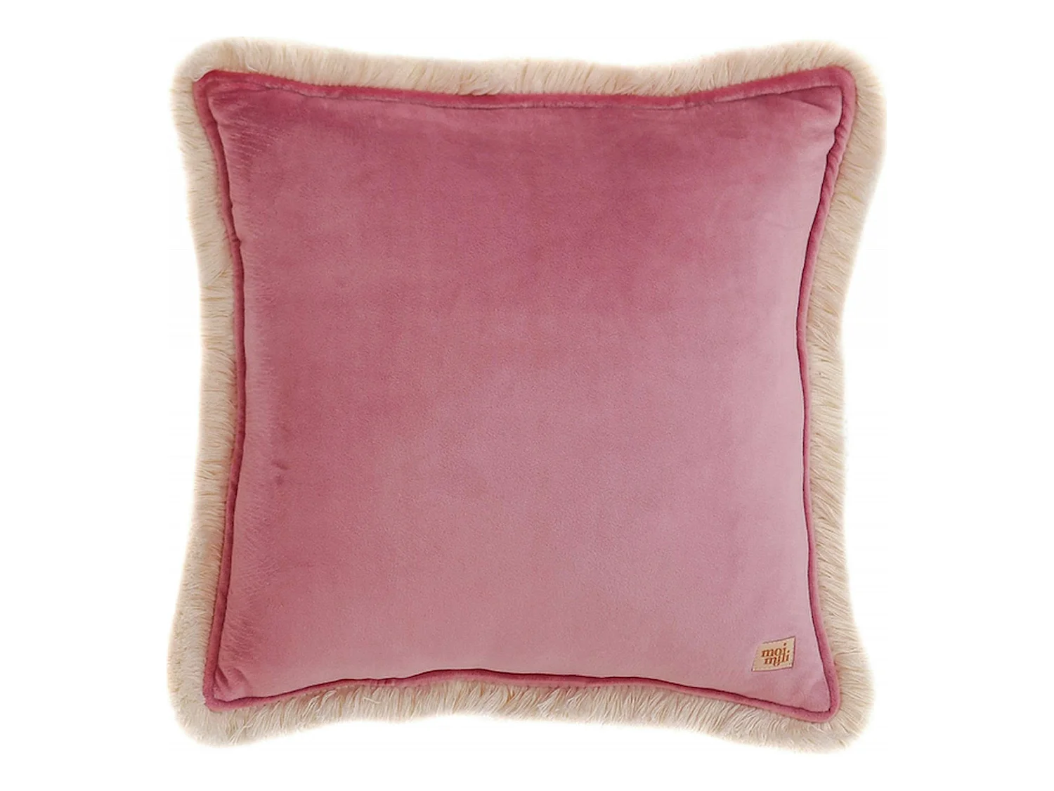 Coussin carré molletonné bébé enfant soft touch