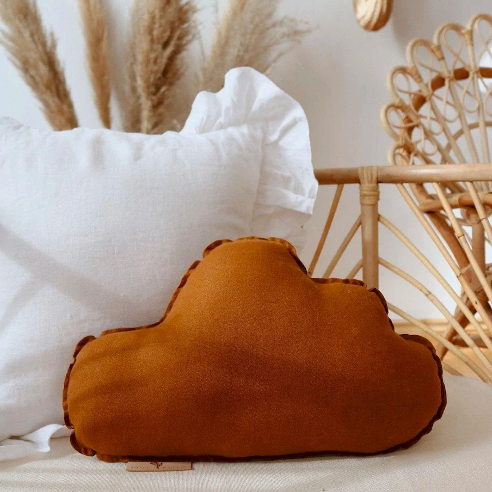 Coussin nuage molletonné bébé enfant follow the sun