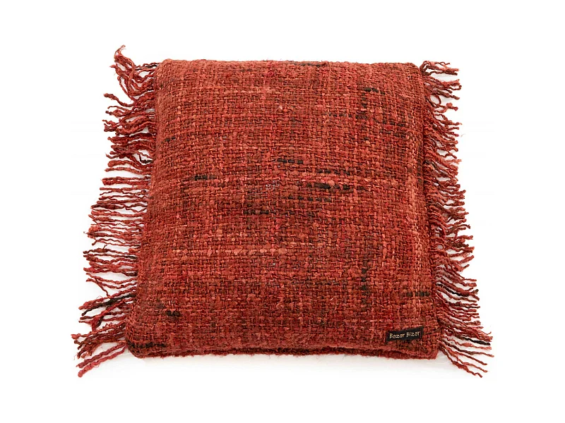 Housse coton rouge boho Oh My Gee Bazar Bizar