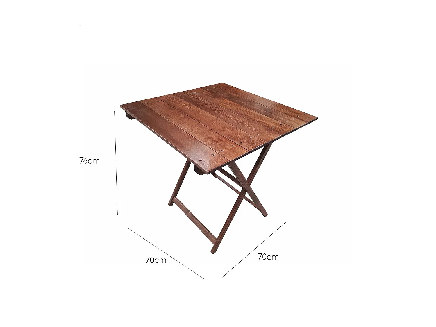 Tableau de Walker pliant, 70x50x76 cm