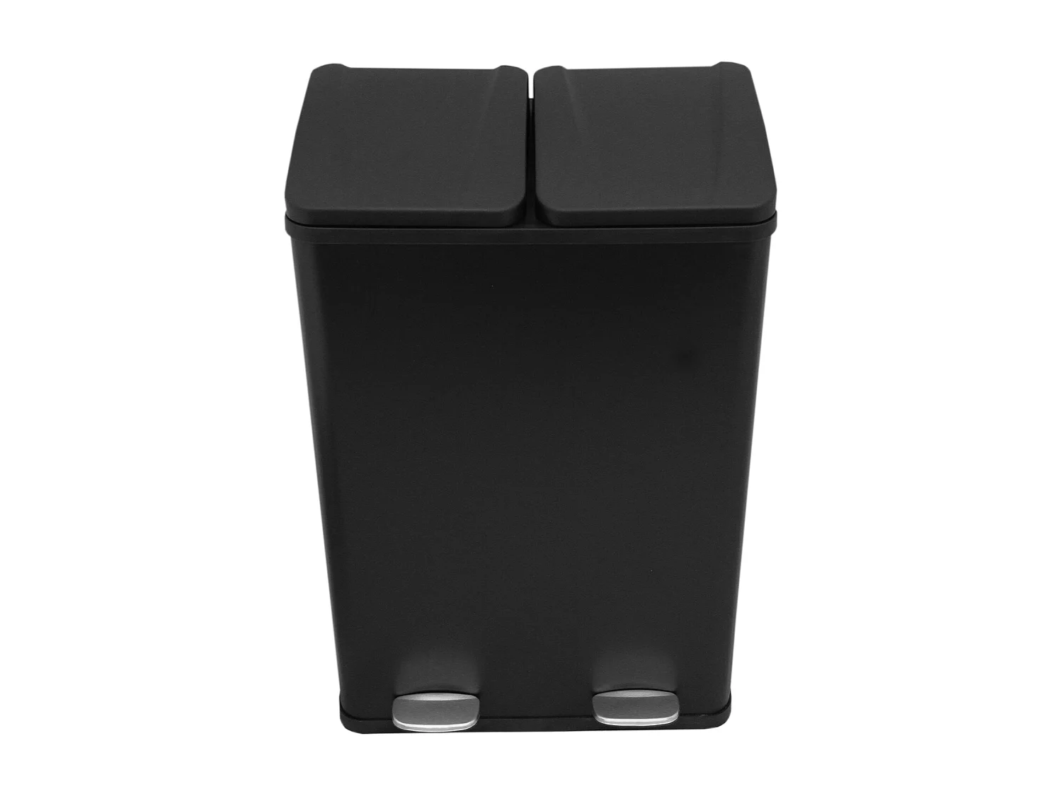 Dubbele Pedaalemmer 60 L - Zwart