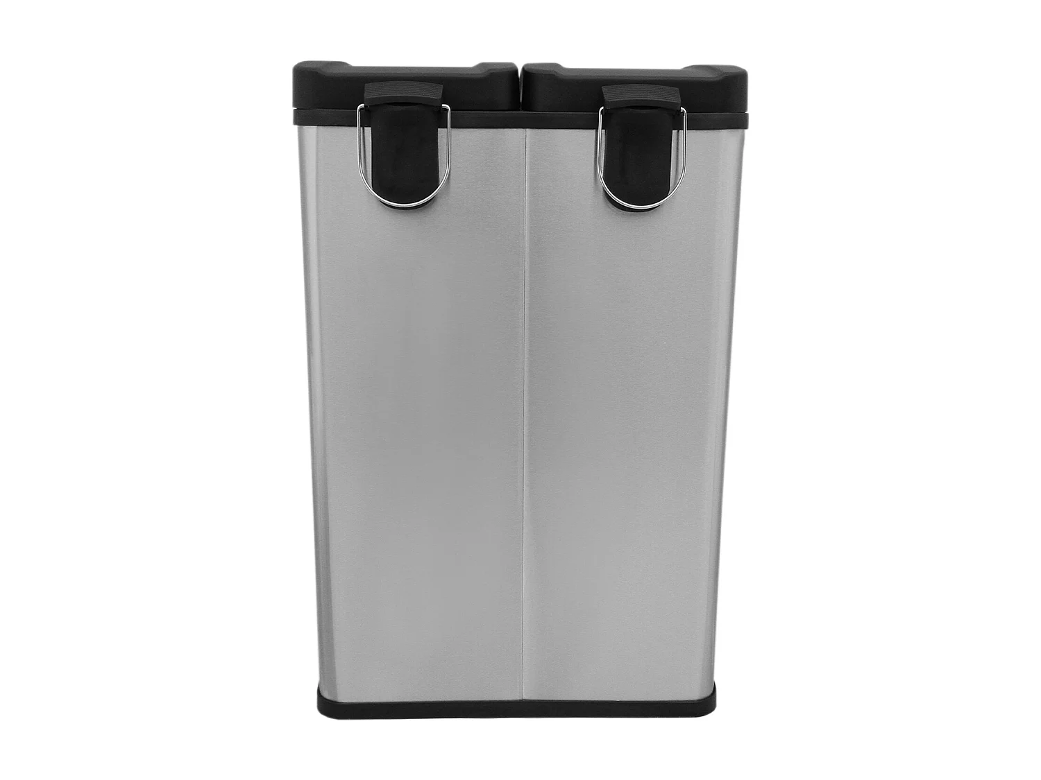 60L Dual Pedal Bin In Stainless Steel
