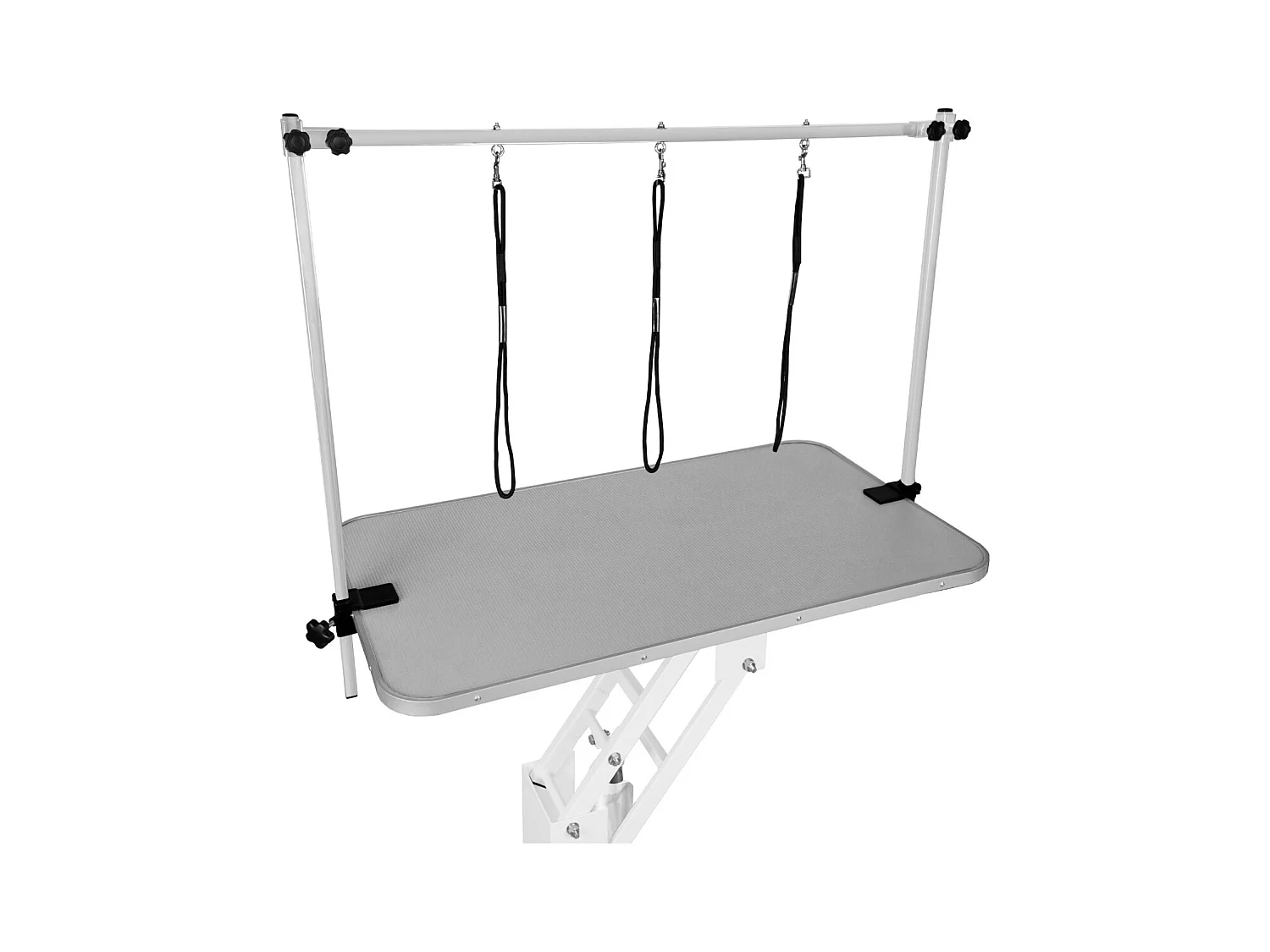 Wit Hydraulisch Trimeerbord - Grijs Tafelblad