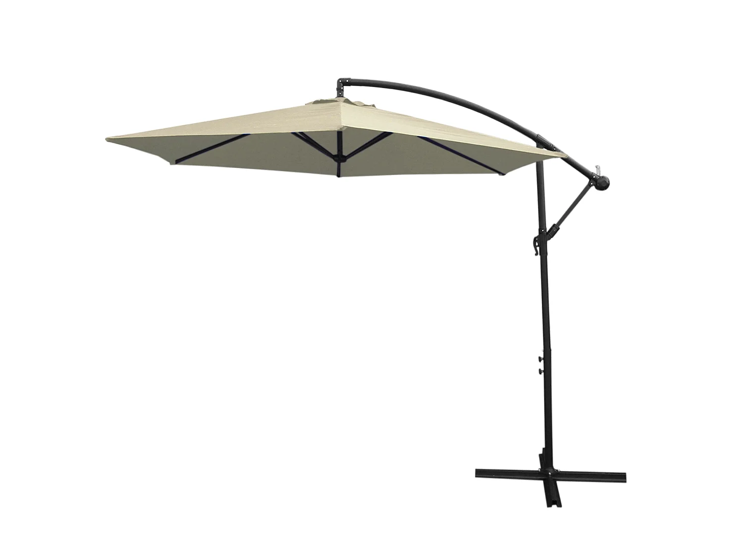 Cream Cantilever Parasol