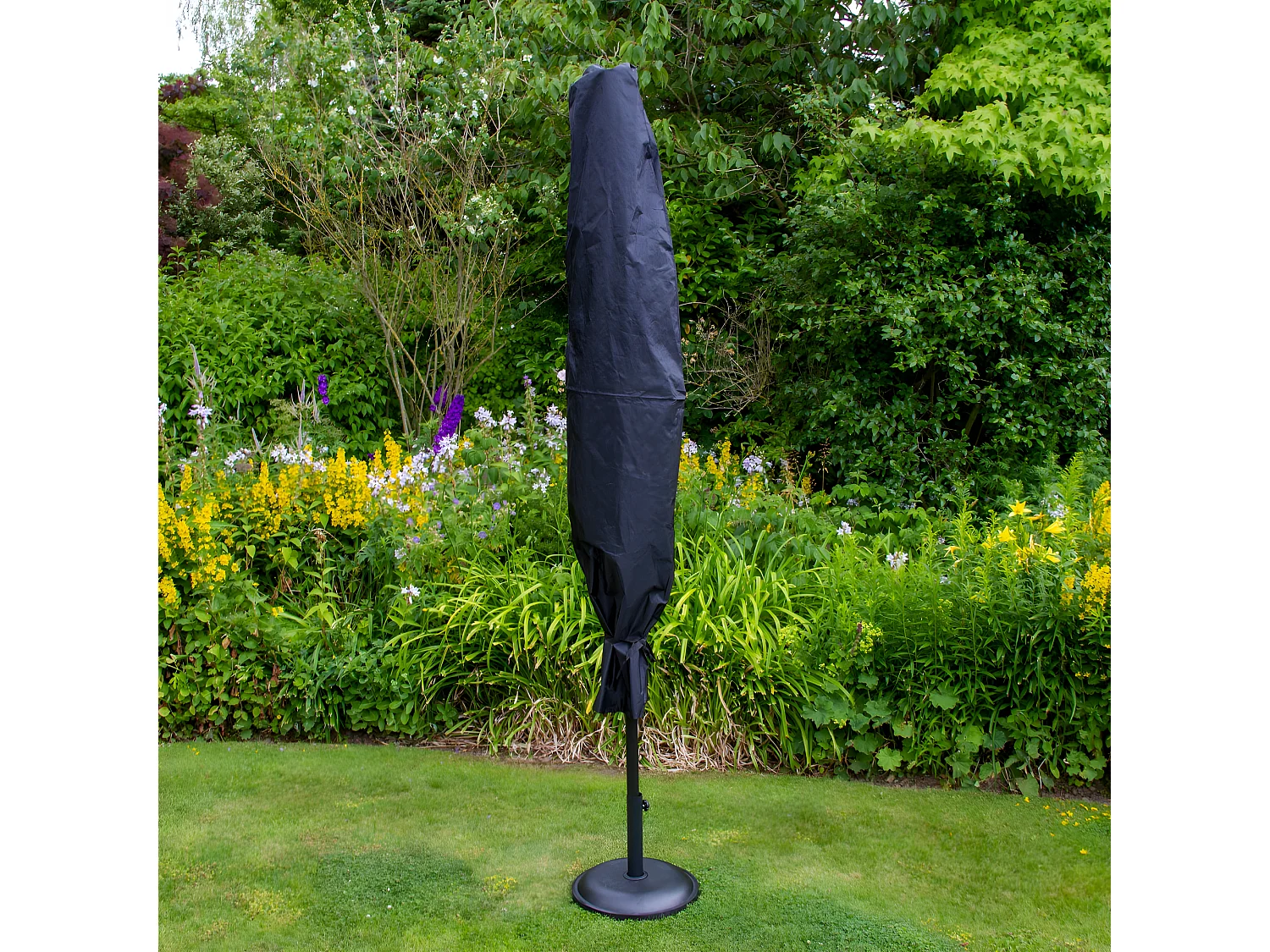 LED Parasol met Kantelfuntie 270 cm - Beige