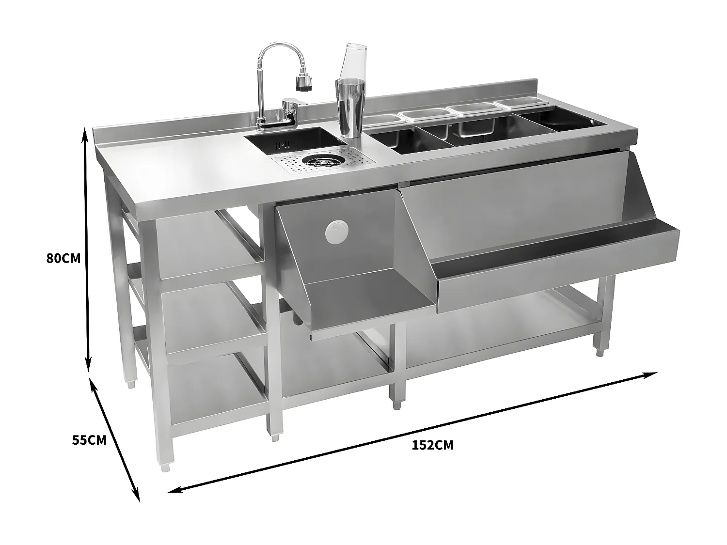 Deluxe Cocktail Bar Station