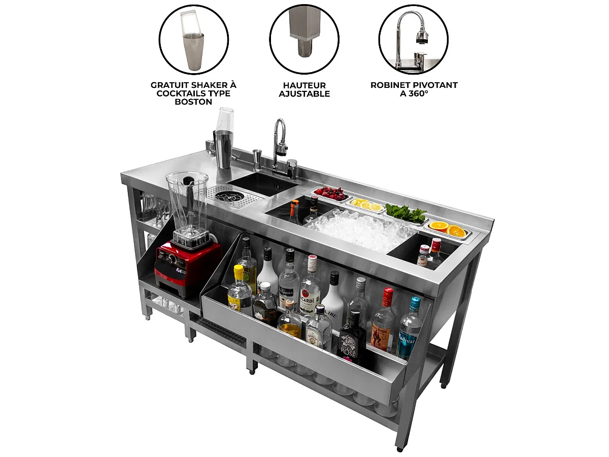 Bancone Postazione da Barman Deluxe