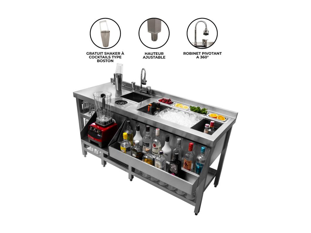 Deluxe Cocktail Bar Station