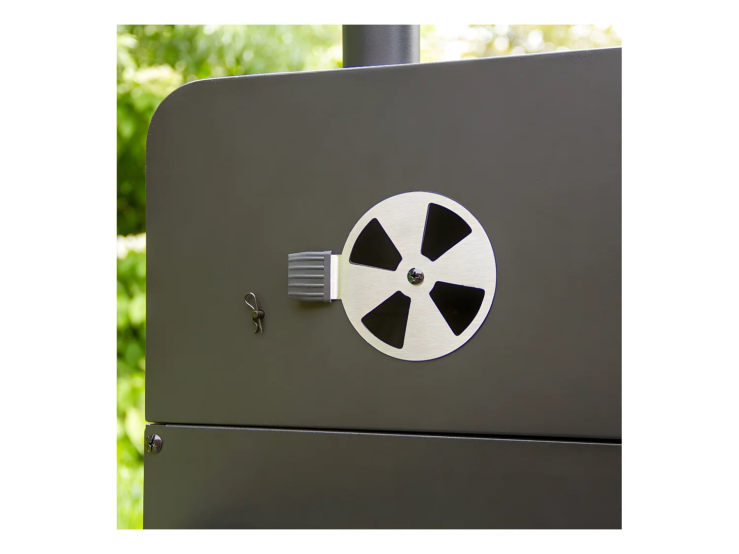 BBQ Grill Rookoven - XL - Zwart