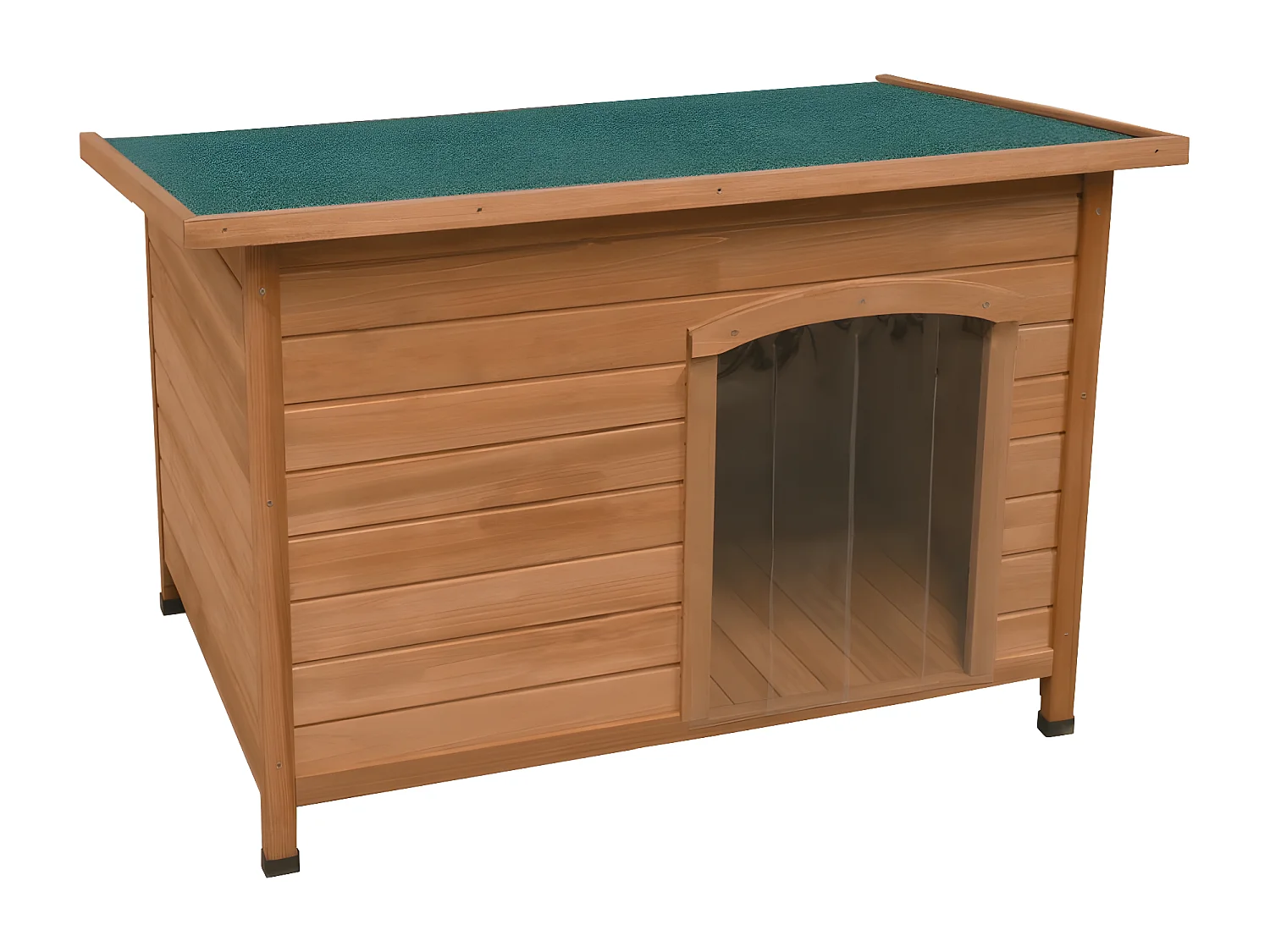 Houten Hondenhok - Middelgroot