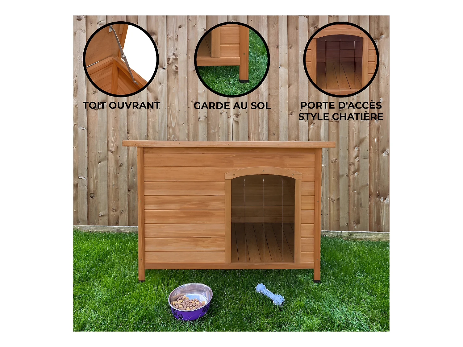 Niche pour Chien de Taille Moyenne