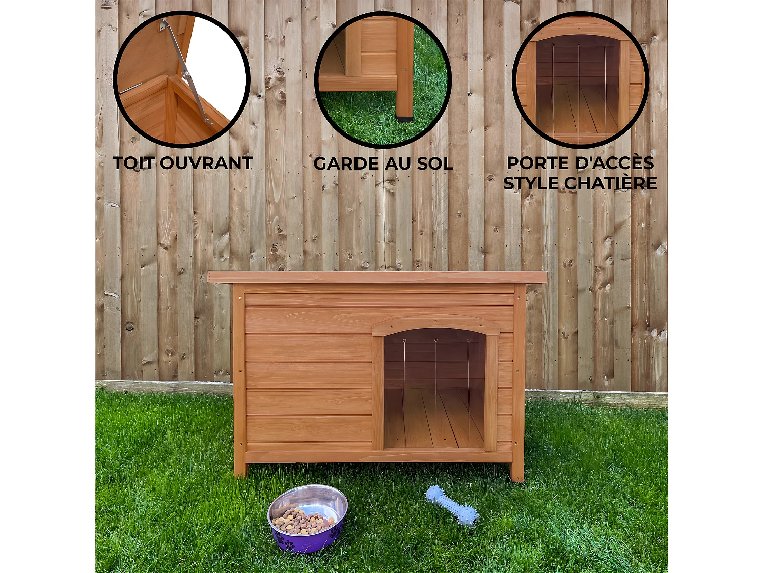 Niche pour chien de petite taille