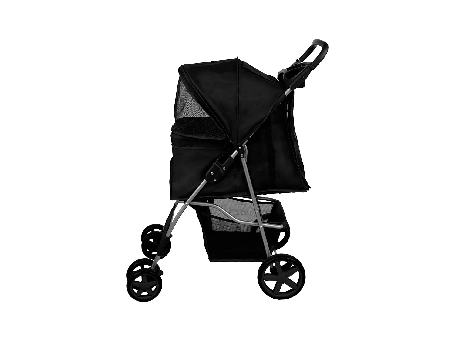 Poussette pour Animal de Compagnie – Noire