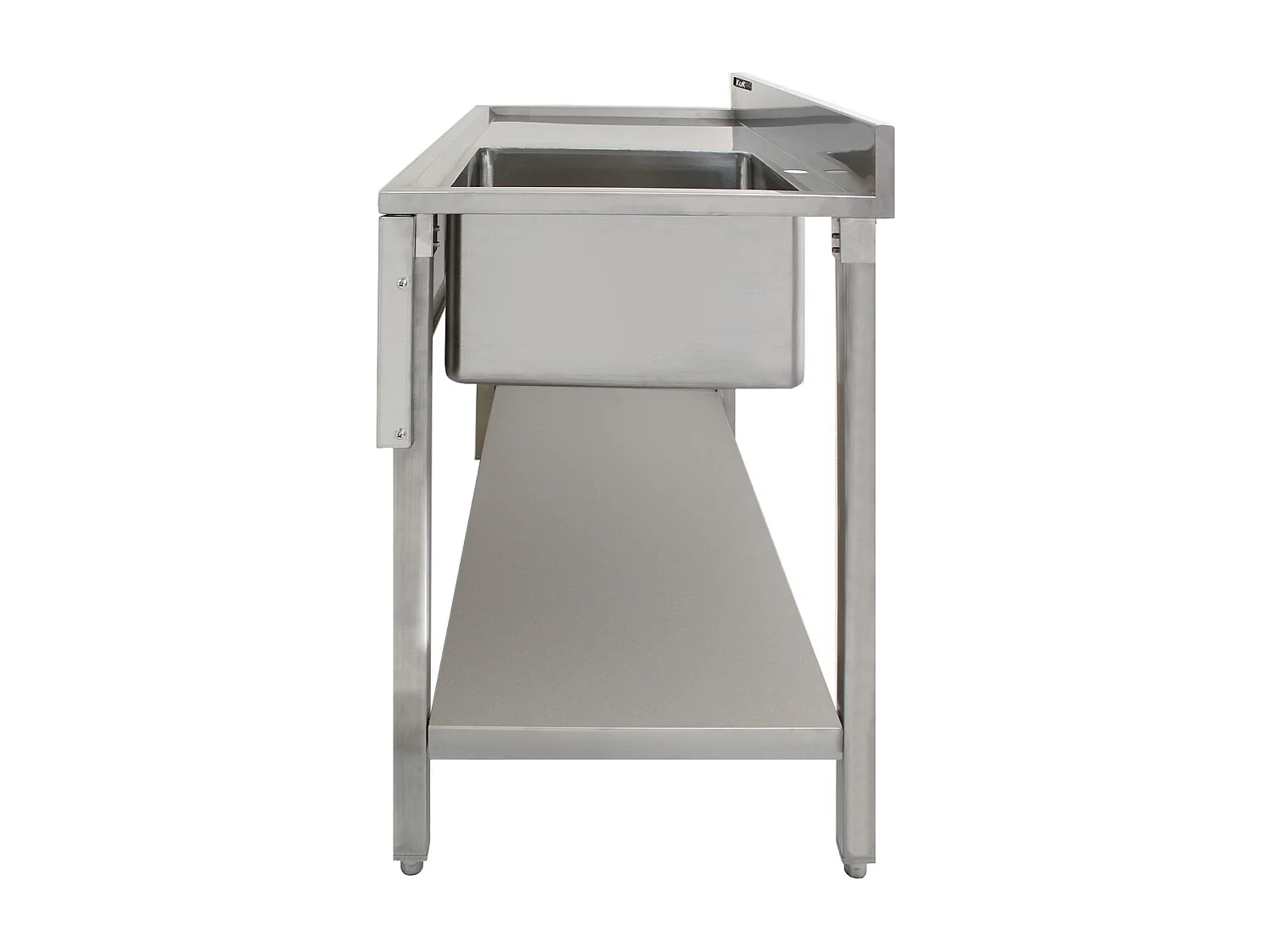 KuKoo Professionele Catering Spoeltafel - RVS - Linker Afdruipvlak