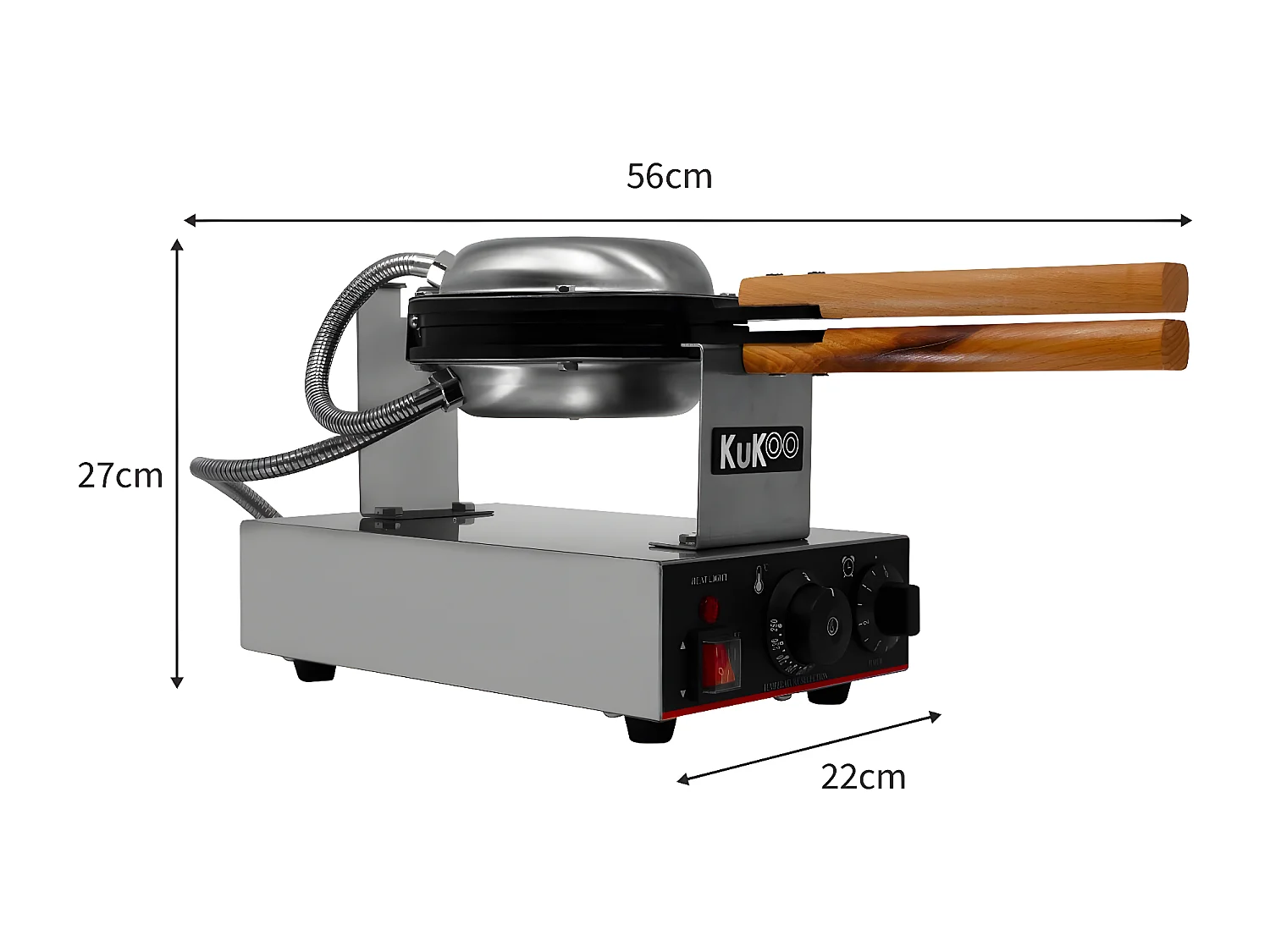 Gaufrier Rond Commercial