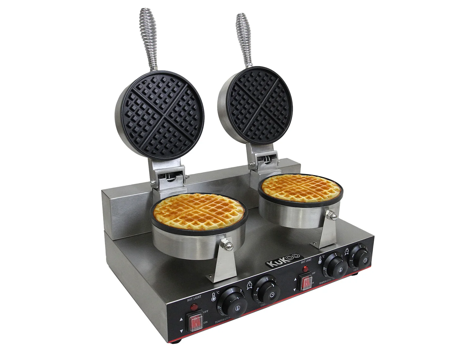 KuKoo Wafelijzer - Dubbel - 49.5 x 32 x 27 cm