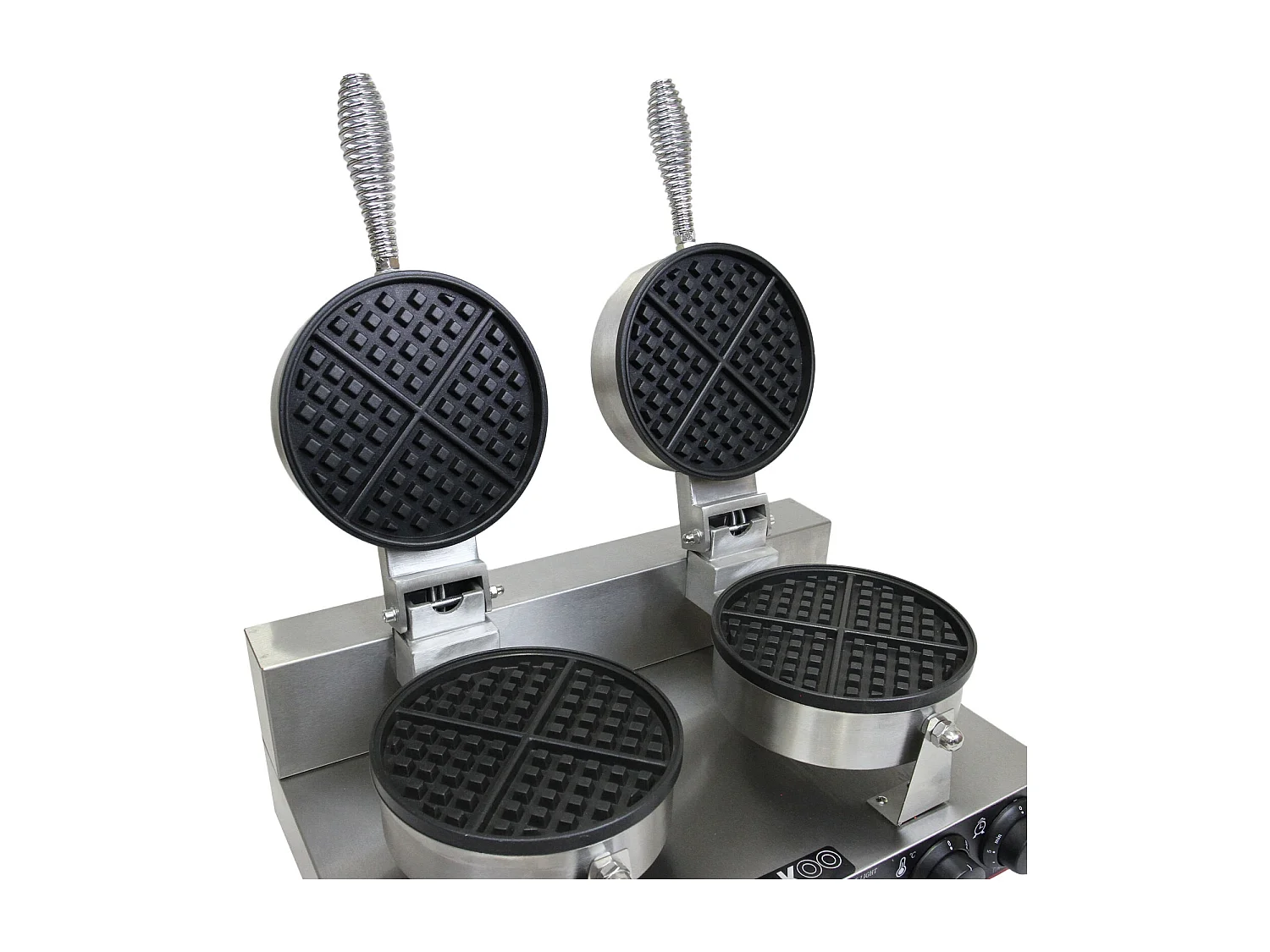 KuKoo Wafelijzer - Dubbel - 49.5 x 32 x 27 cm