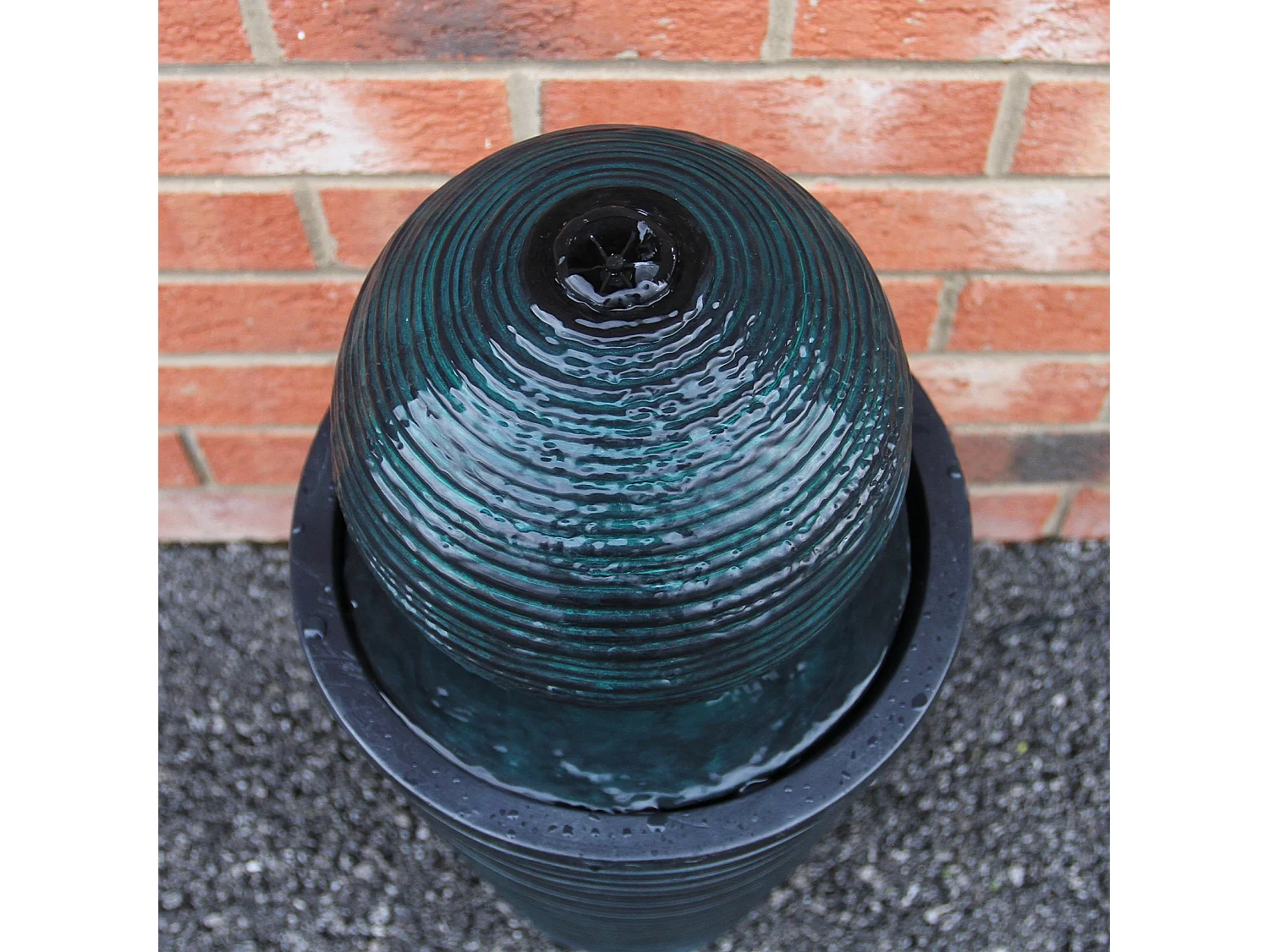 Fontein met bol - Zonne-energie