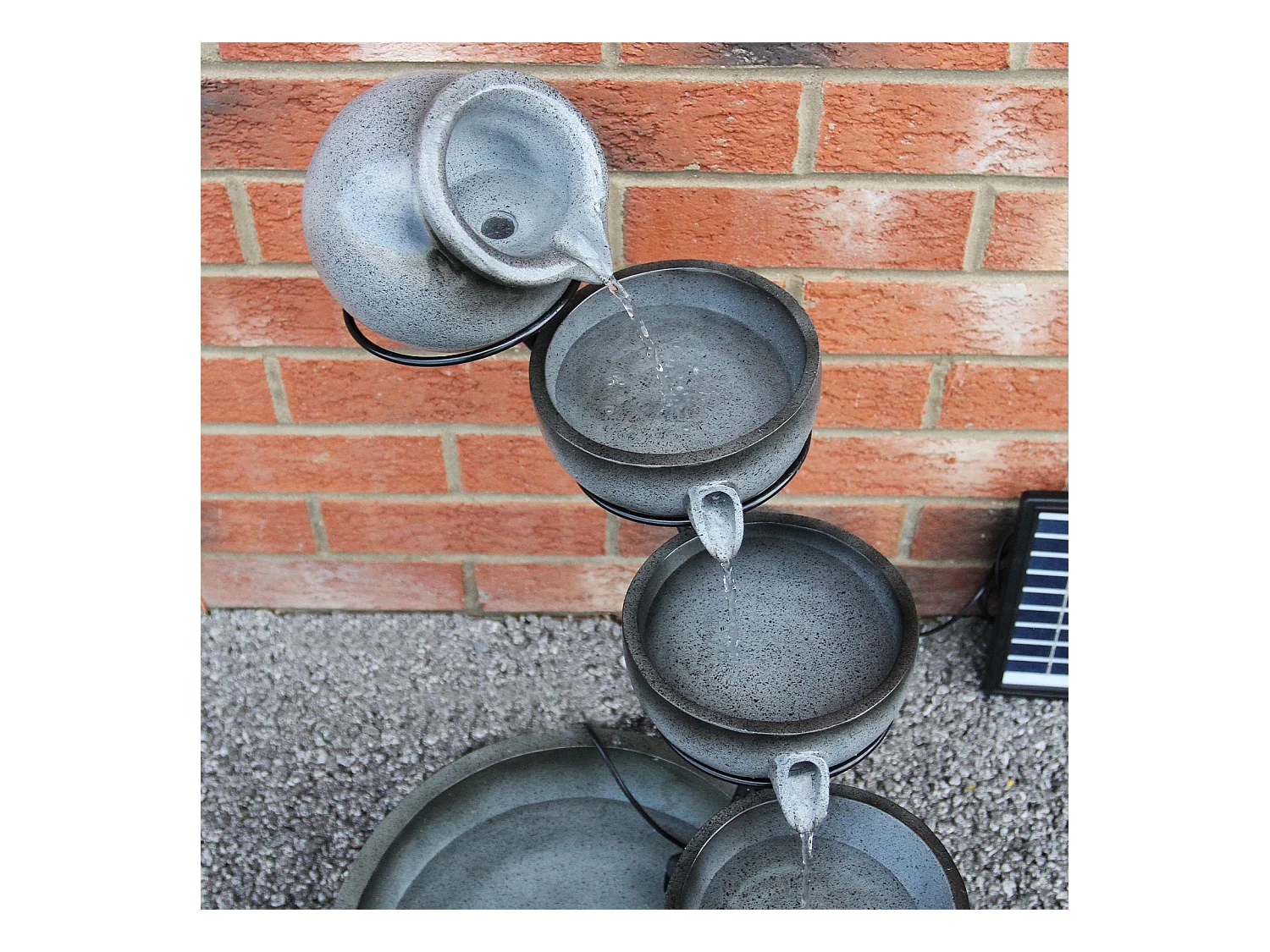 Tuinfontein - Zonne-energie - Grijs - 4 etages